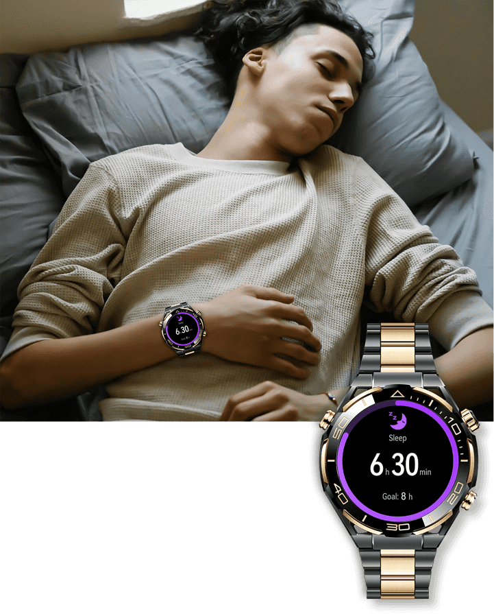 Smartwatch gold master ultra sommeil